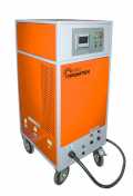Установка индукционного нагрева статора