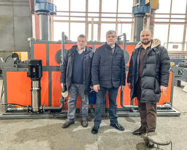 Нашу научно-производственную базу посетила делегация от Омского авиационный колледжа имени Н.Е. Жуковского под руководством директора Кольцова Александра Германовича